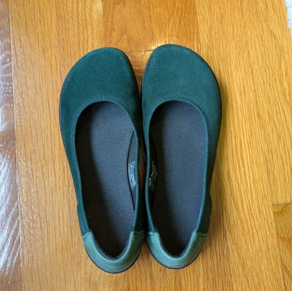Ballet Flats Be Lenka - Sophie - Emerald Green Suede 36 - Picture 7 of 8